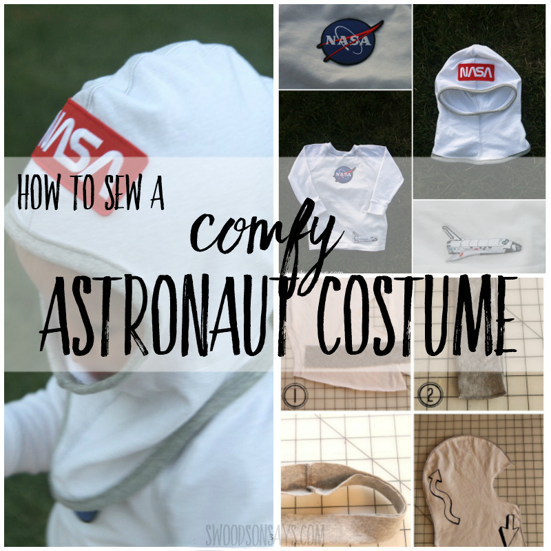 Diy toddler astronaut costume sewing tutorial