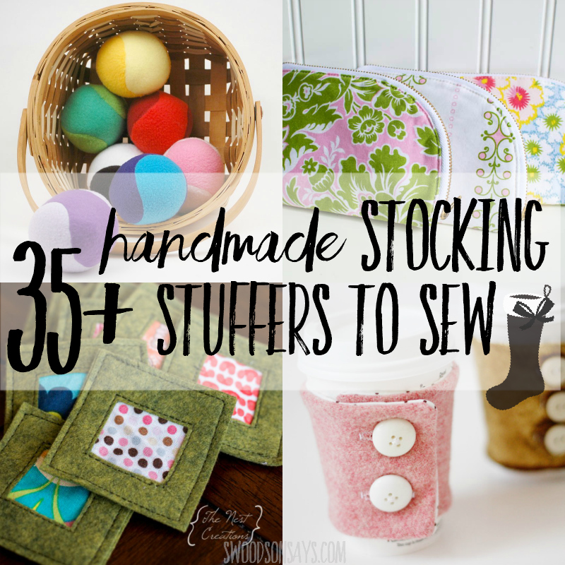 35+ Handmade stocking stuffer ideas to sew