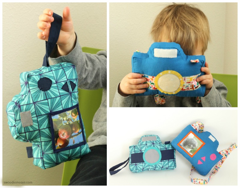 Little Photographer Camera - a sewing pattern from Swoodson Says