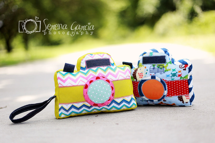 Little Photographer Camera - a sewing pattern from Swoodson Says