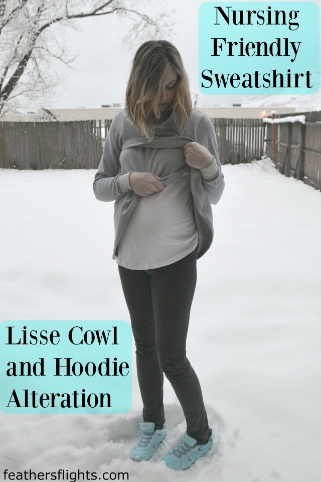 Lisse Cowl and Hoodie with Nursing Mod