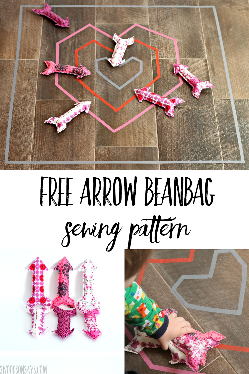 free valentines day sewing pattern