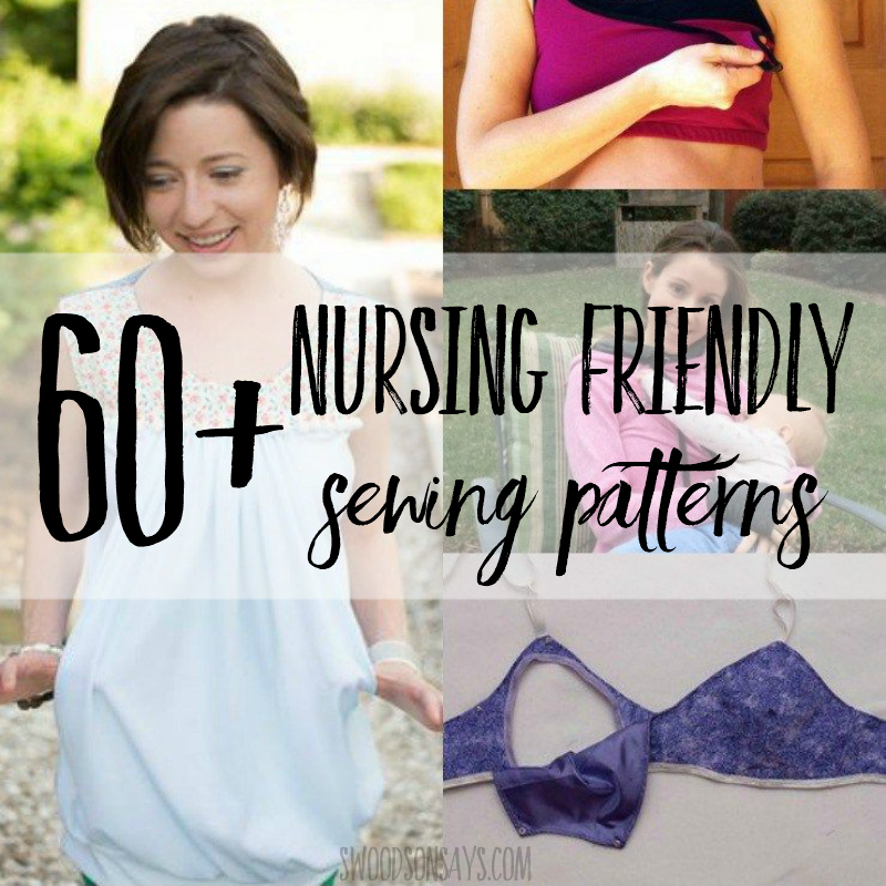 nursing friendly sewing patterns