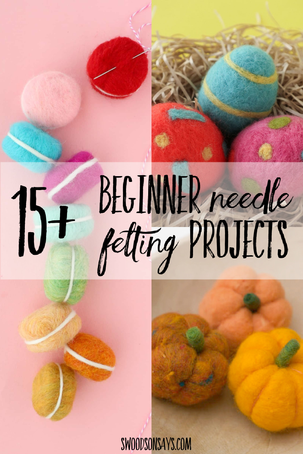 wool needle felting tutorials for beginners