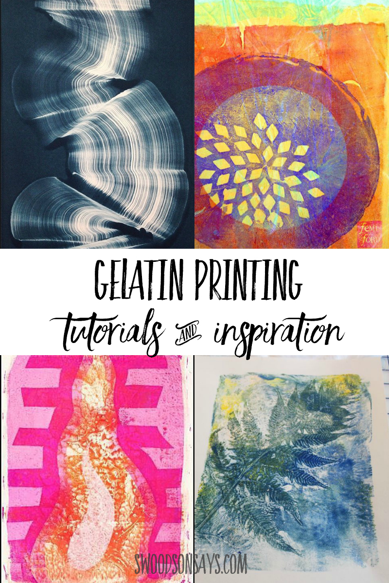 gelatin printmaking