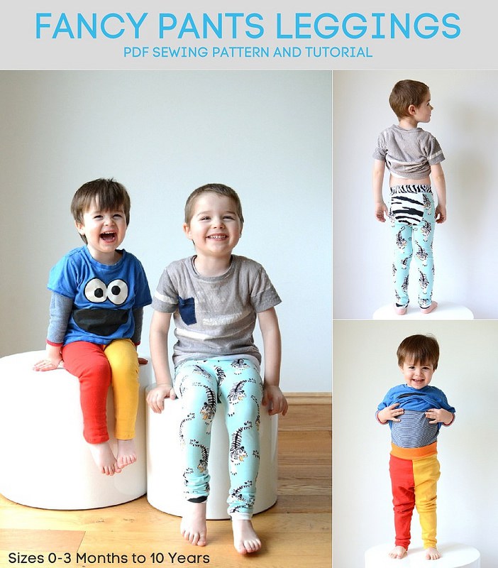 color blocked mismatch sewing pattern
