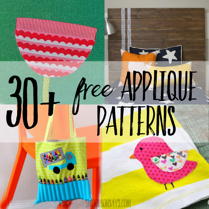 30+ Free Applique Patterns
