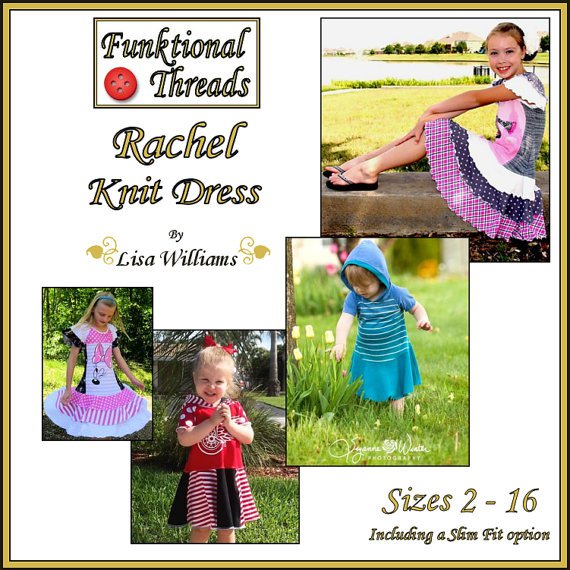 panel dress to sew for girls