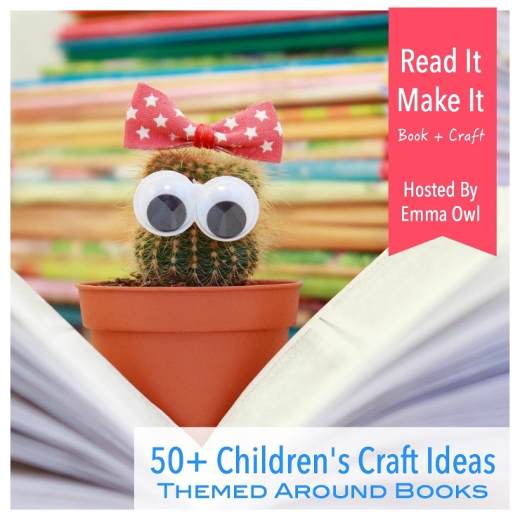 50 Childrens Art and Craft Ideas Themed Around Books