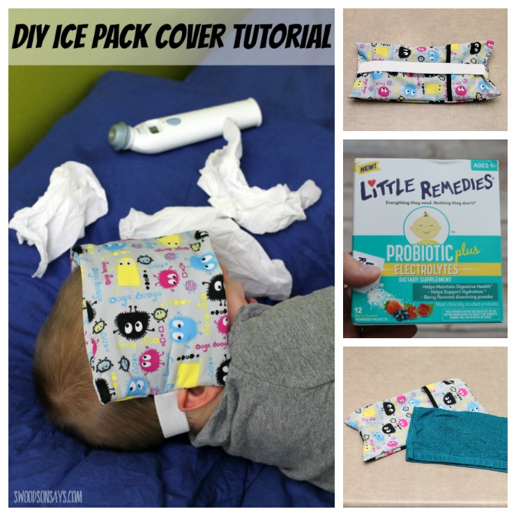 DIY kid’s ice pack cover tutorial – stay dry & stay put!