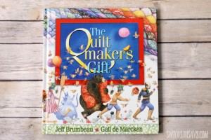 Kid's Quilt Craft - an activity with The Quiltmaker's Gift book - Swoodson Says