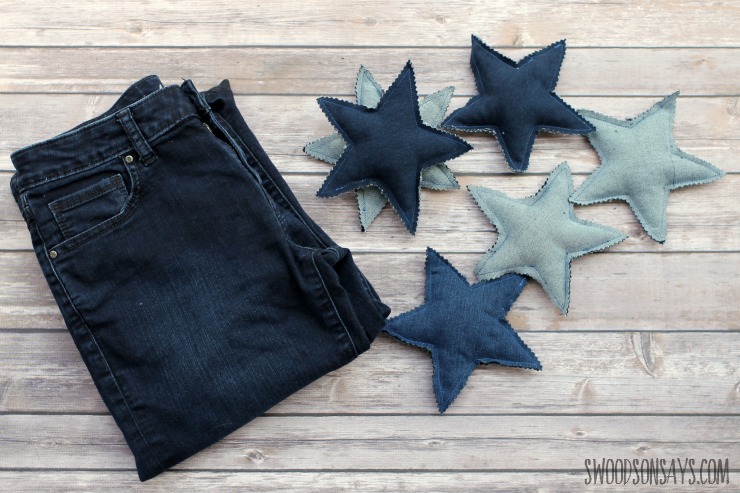 upcycled toy from jeans