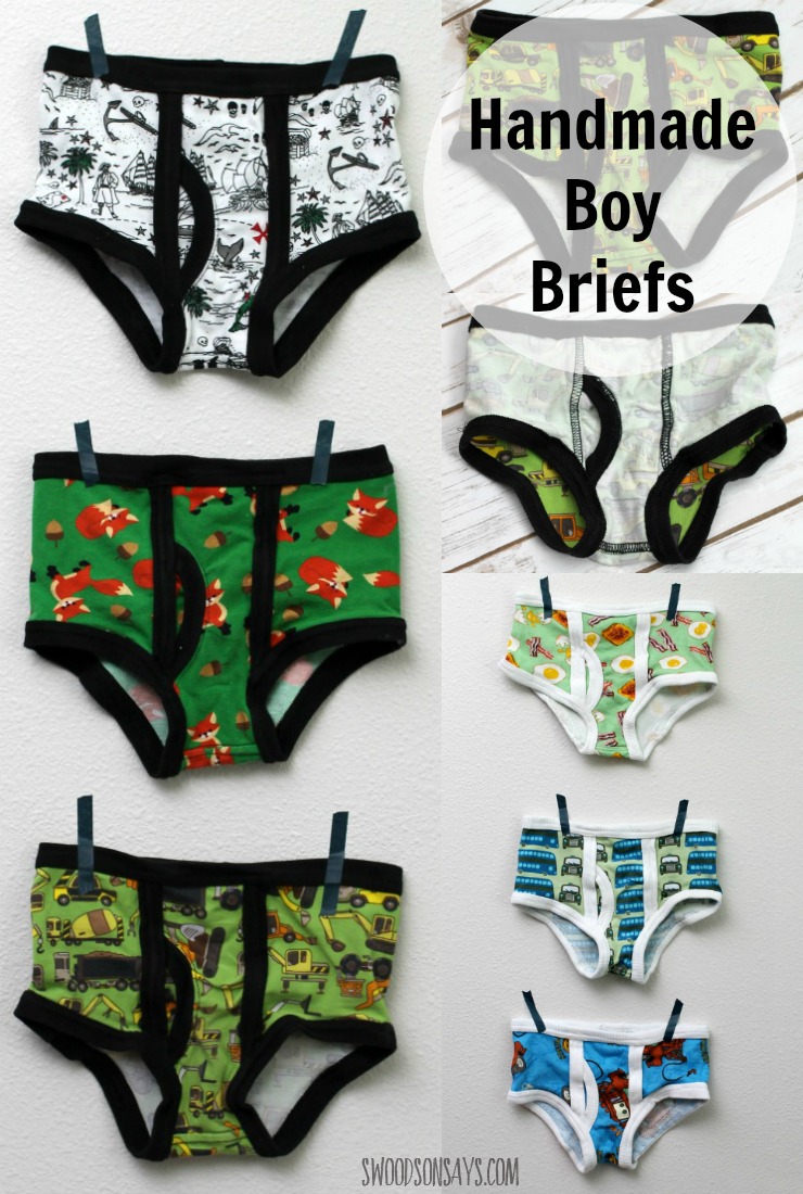 Why buy scratchy, stiff undies when you can sew your son some handmade underwear? I'm sharing the handmade boy briefs I made with the 'Captain Underpants' pattern from Momma Quail Patterns. Perfect thing to sew for boys, and uses up fabric scraps easily! 