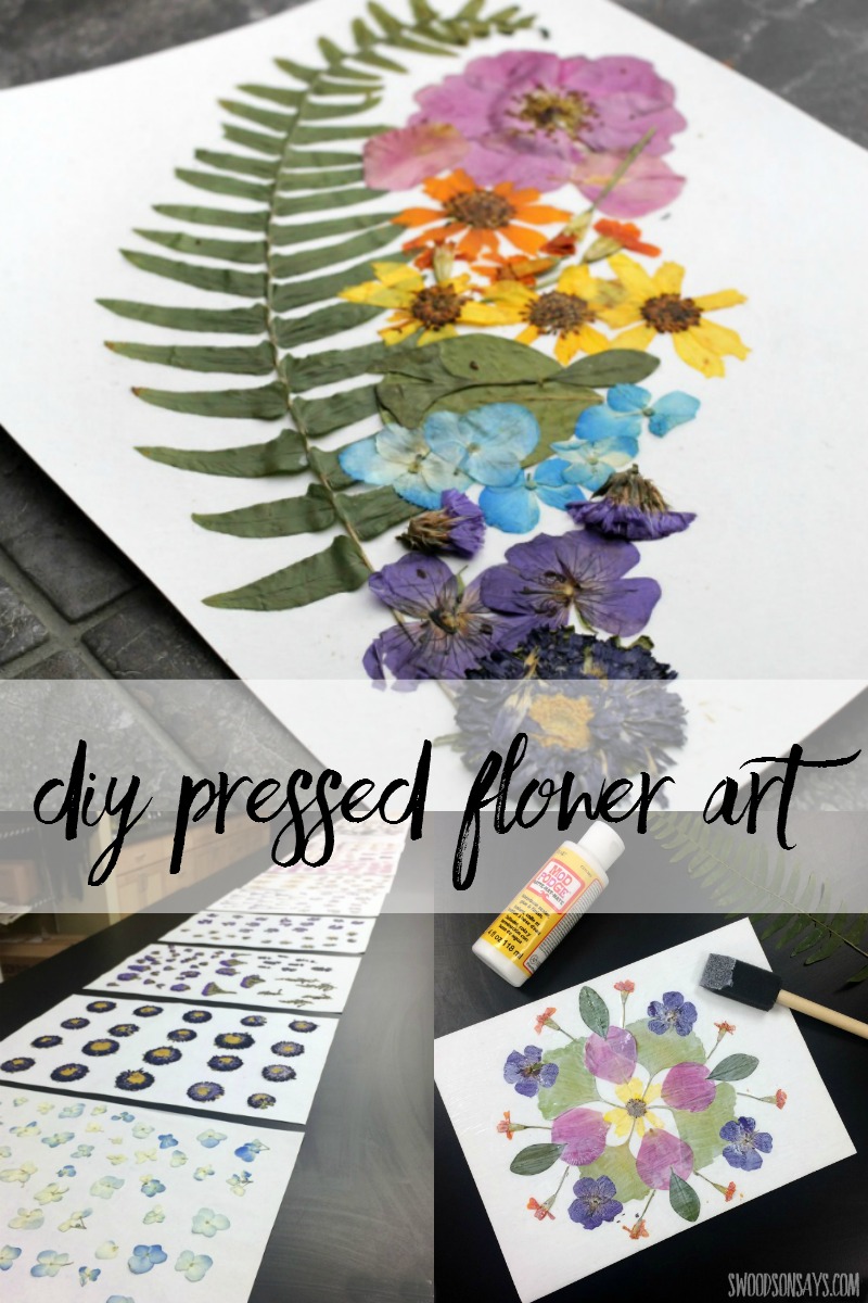 Dried and pressed flowers make wonderful natural craft supplies! Check out some examples of diy pressed flower art for a fun nature craft for adults. 