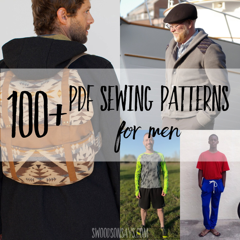 100+ Men's sewing patterns