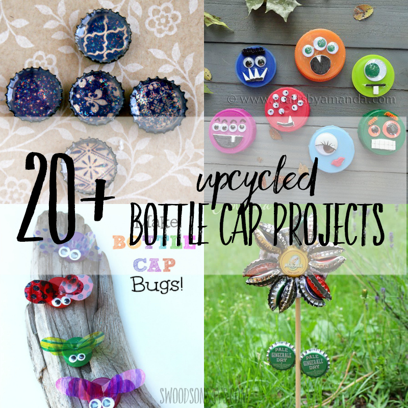 20+ bottle cap crafts for kids & adults