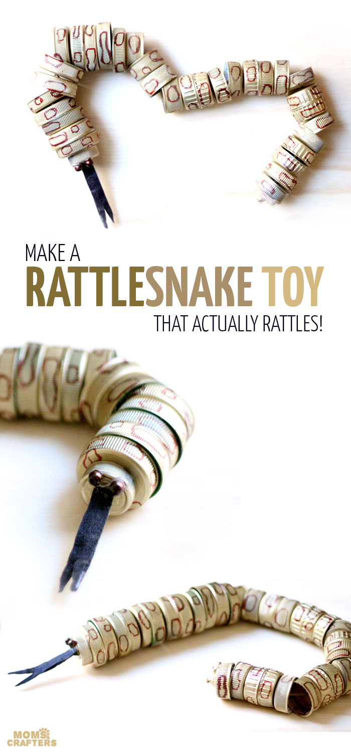 bottle-cap-rattlesnake-craft-v-1