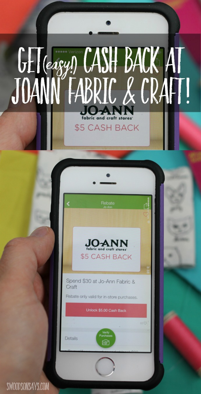 Looking to save some money while shopping for fabric and craft supplies? Use Ibotta and get easy cash back on your purchase- just scan your receipt! This post shows you how it Ibotta works, start saving now!