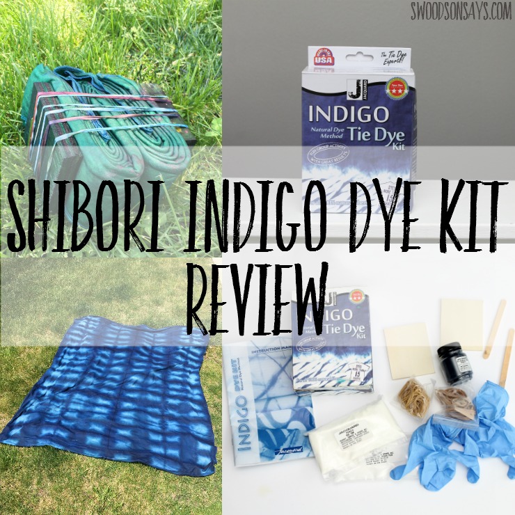Shibori Indigo Dye Kit Review - see what is inside this cheap kit, that dyes up to 15 shirts!