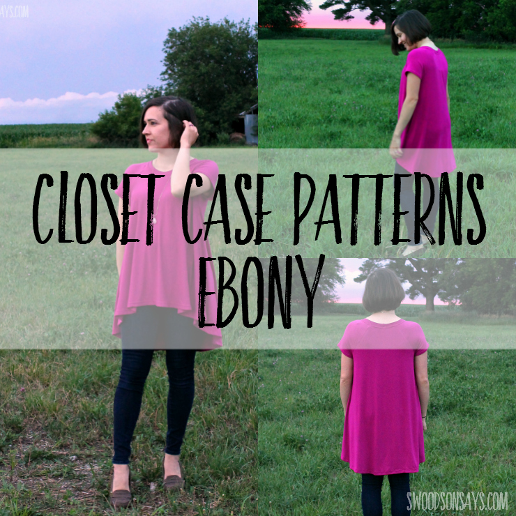 A pattern review of the Closet Case Patterns Ebony Tee