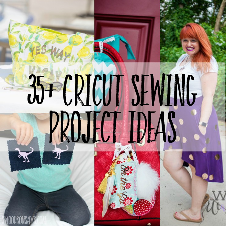 Cricuts aren't just for paper crafts, check out how you can use your Cricut with fabric! Lots of sewing tutorials and inspiration for using your Cricut to embellish and create projects.