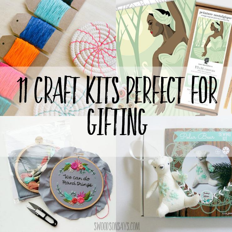 11+ fun adult craft kits to make or gift