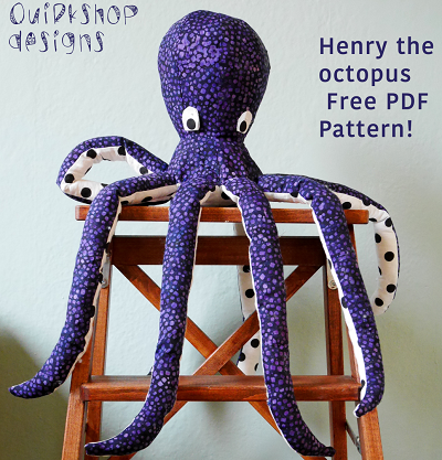 octopus softie free pattern