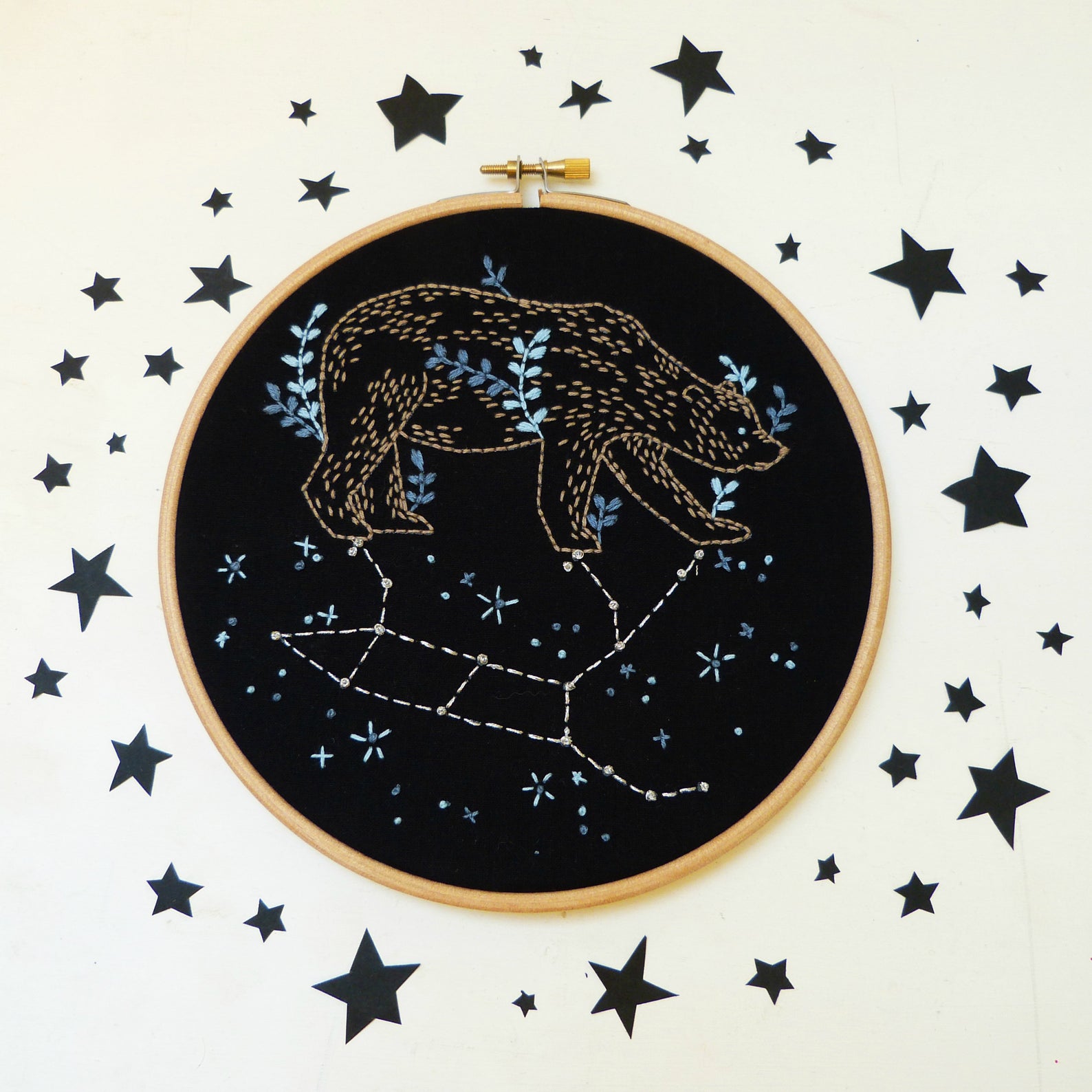 constellation embroidery kit