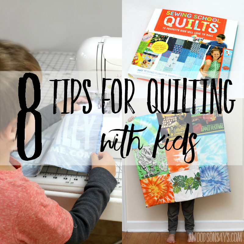 easy quilt projects for kids
