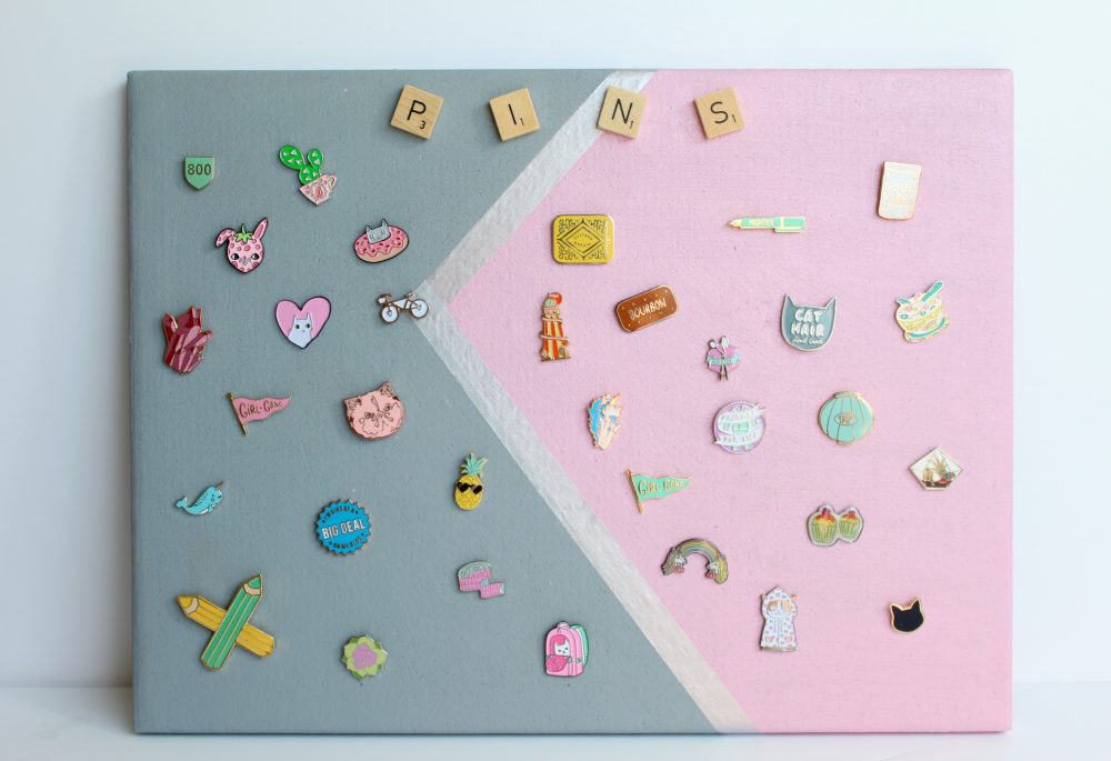 How to make an enamel Lapel pin display board in just 10 minutes