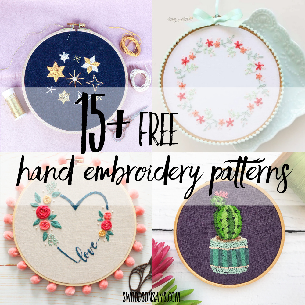 free hand embroidery patterns