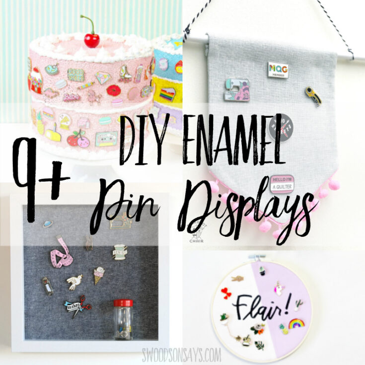 Image for 9+ DIY Enamel Pin Displays