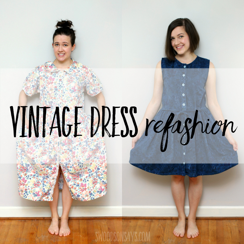 Vintage dress refashion