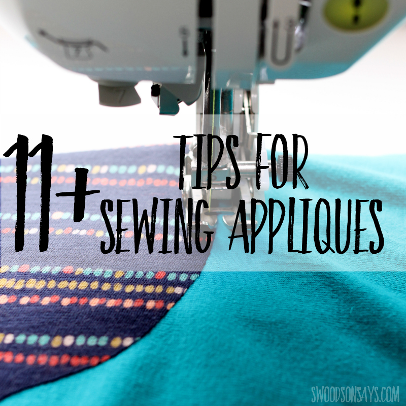 How to machine applique for beginners
