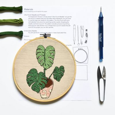 Modern punch needle kits & patterns - Swoodson Says