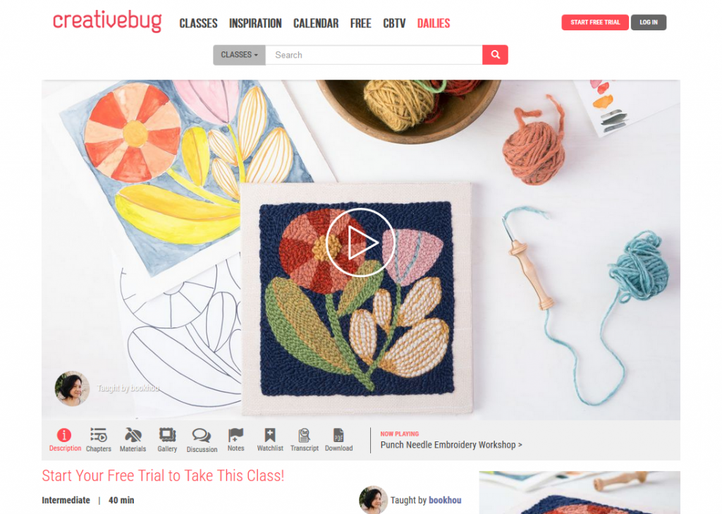 Modern punch needle kits & patterns - Swoodson Says