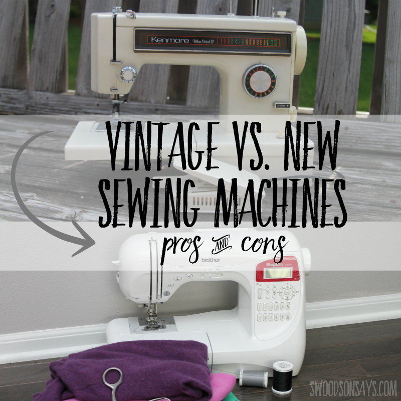 Why I ditched my vintage sewing machine for a new one