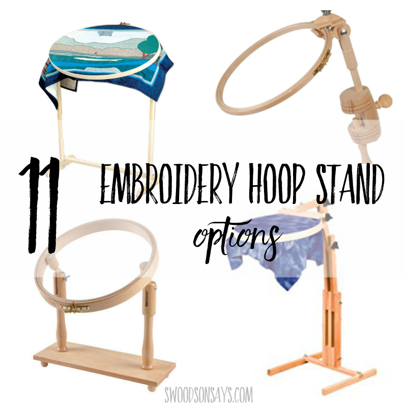 embroidery hoop stand