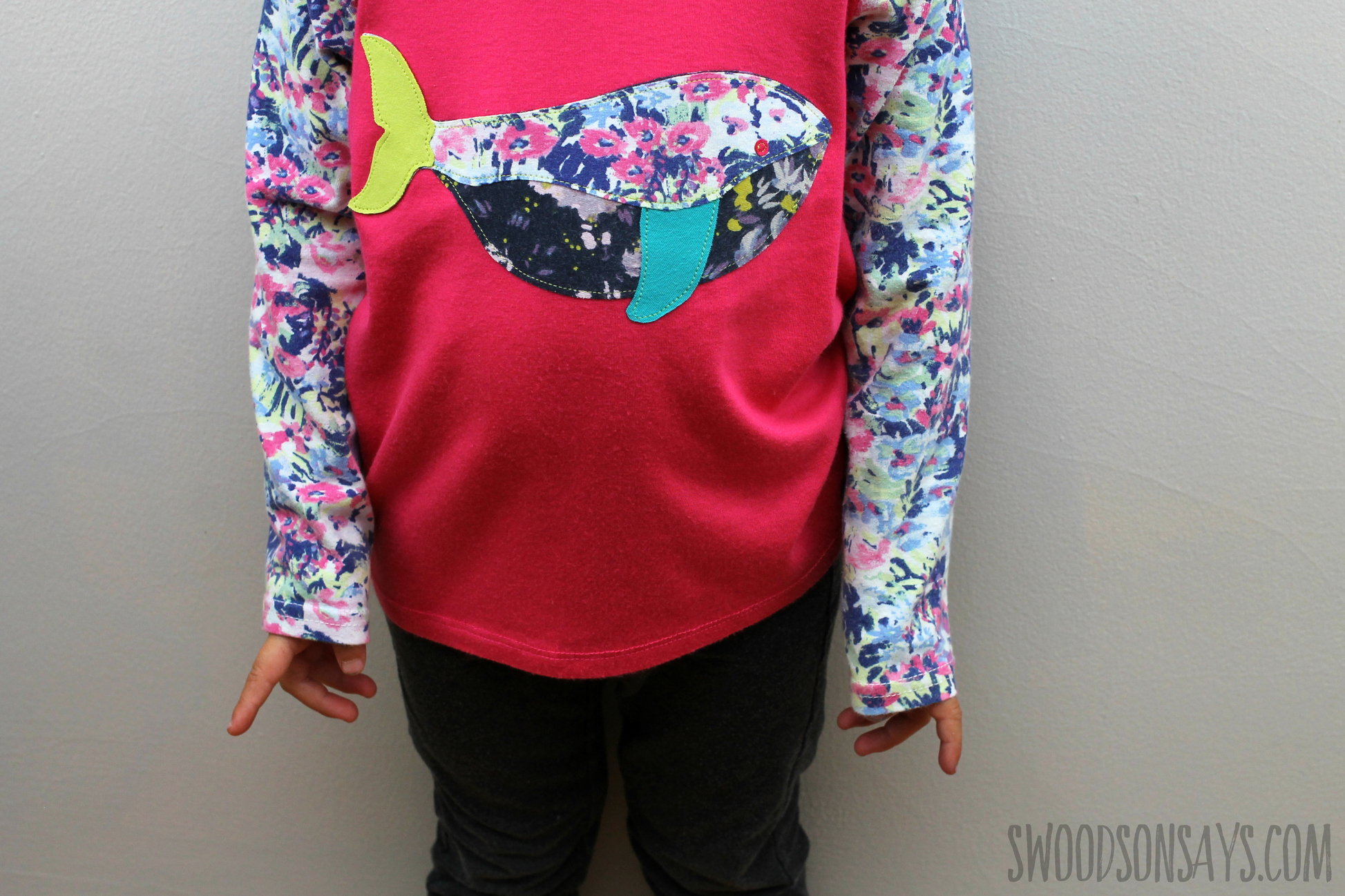how to sew a whale shirt