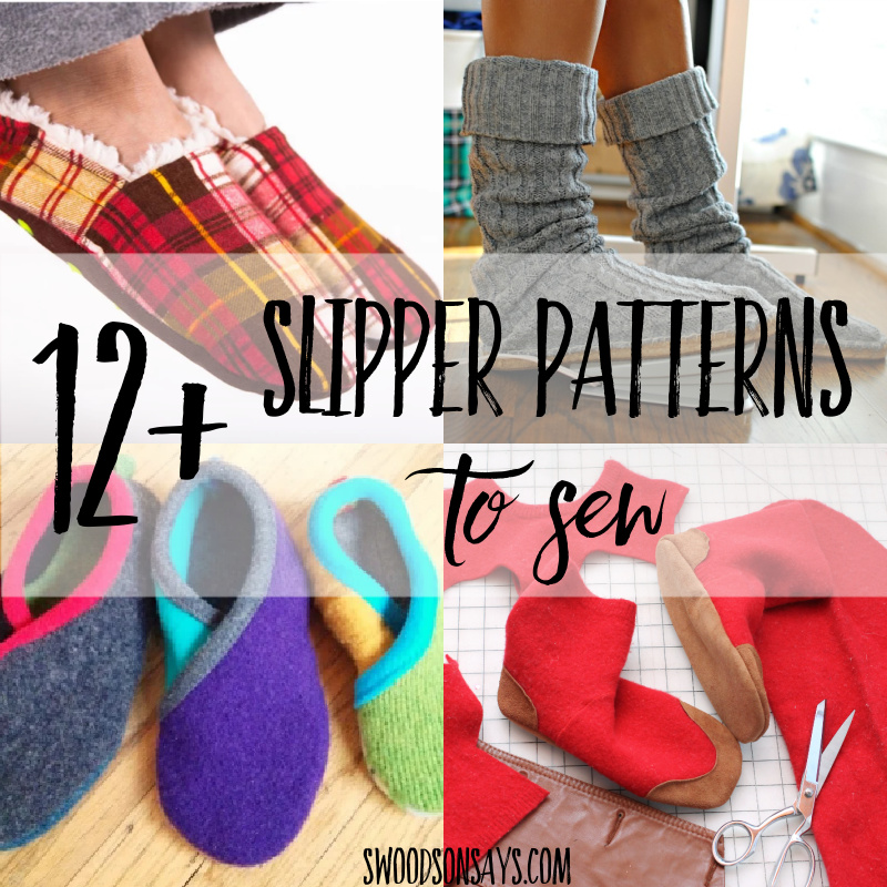 how to sew slippers pdf sewing patterns