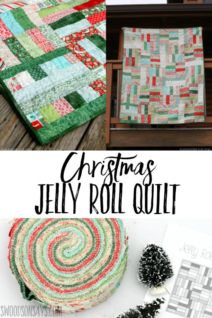 Christmas jelly roll quilt - and lessons learned - Swoodson Says