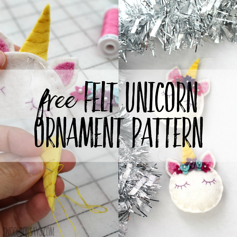 How to make unicorn ornaments