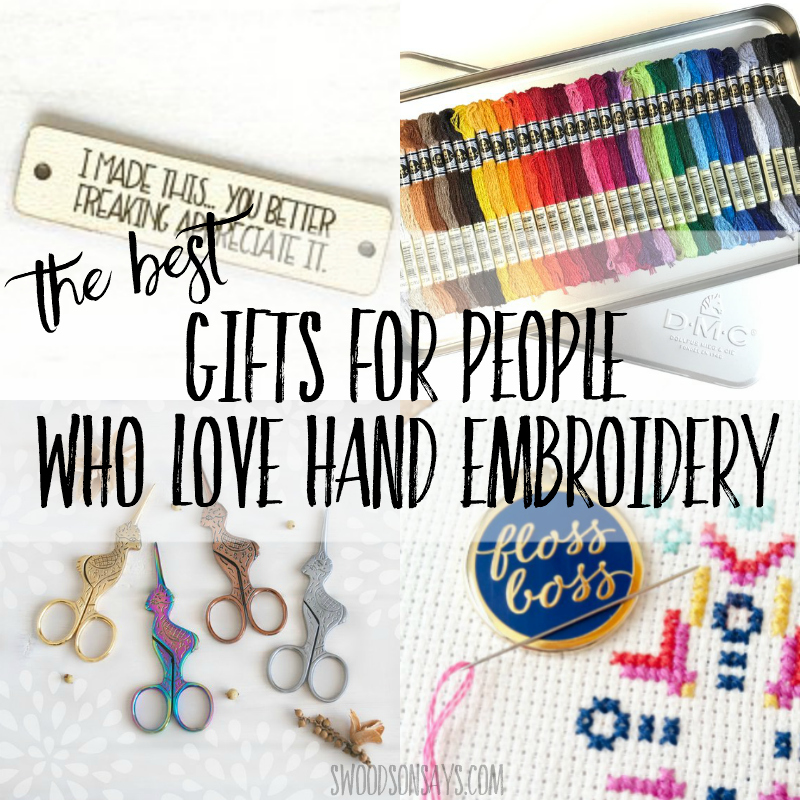 The best gifts for hand embroiderers