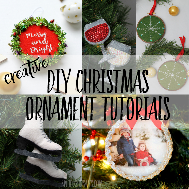 diy christmas ornament tutorials