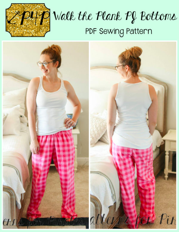 free flannel pajama pant sewing pattern