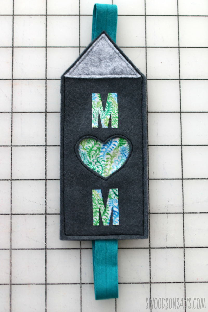 green mother's day sewing tutorial