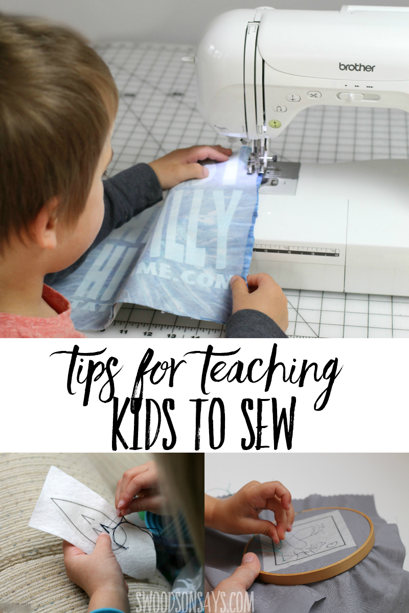kids sewing tips
