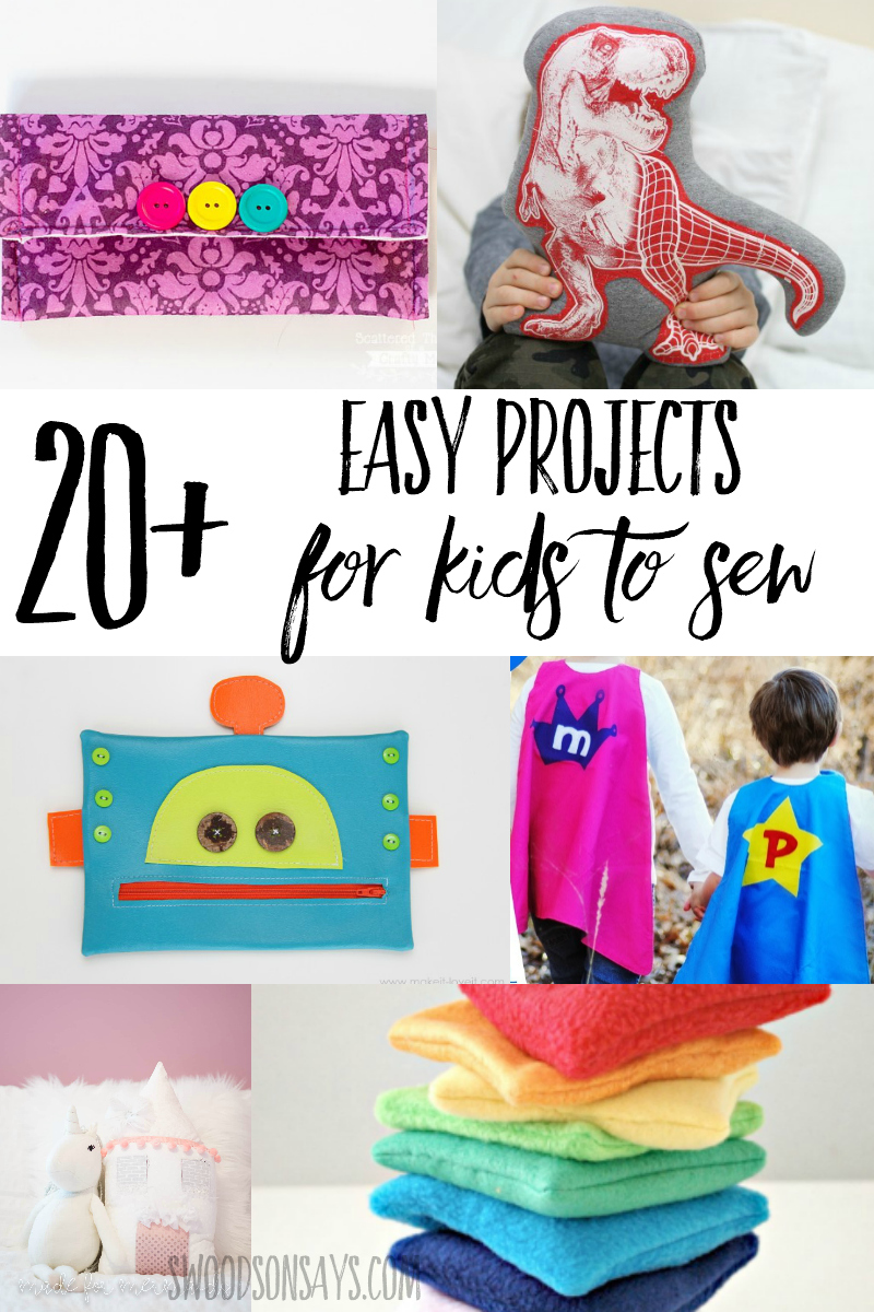 easy sewing projects for kids