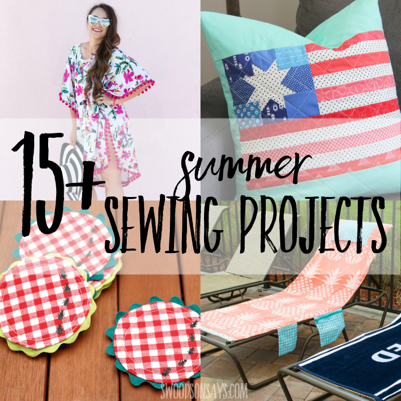 15+ fun summer sewing projects