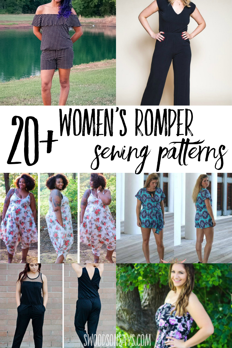 womens romper patterns